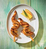 Pangasiusfilet-Spieß “Ananas-Ingwer“ (Foto: Deutsche See)
